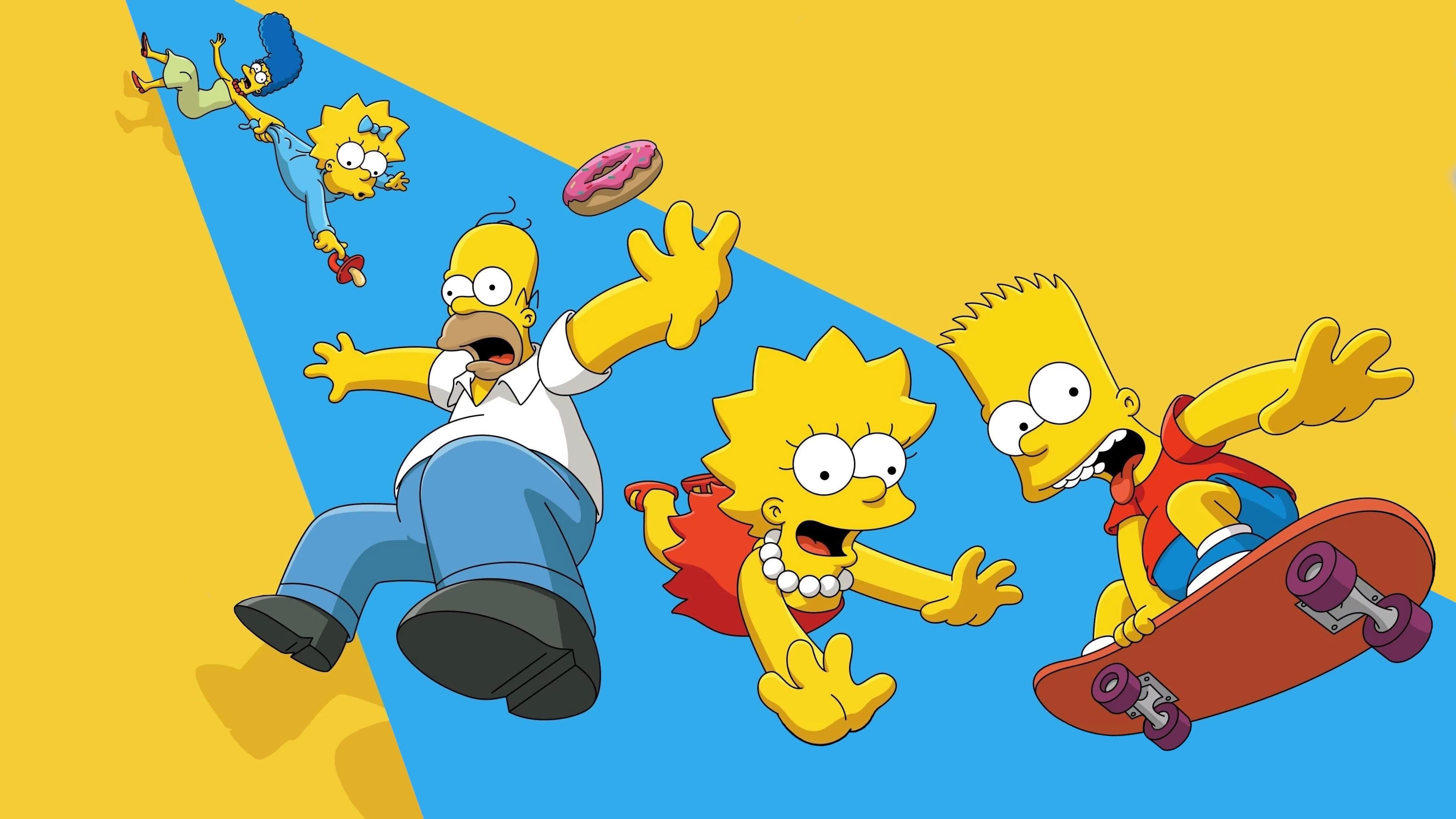 The Simpsons backdrop